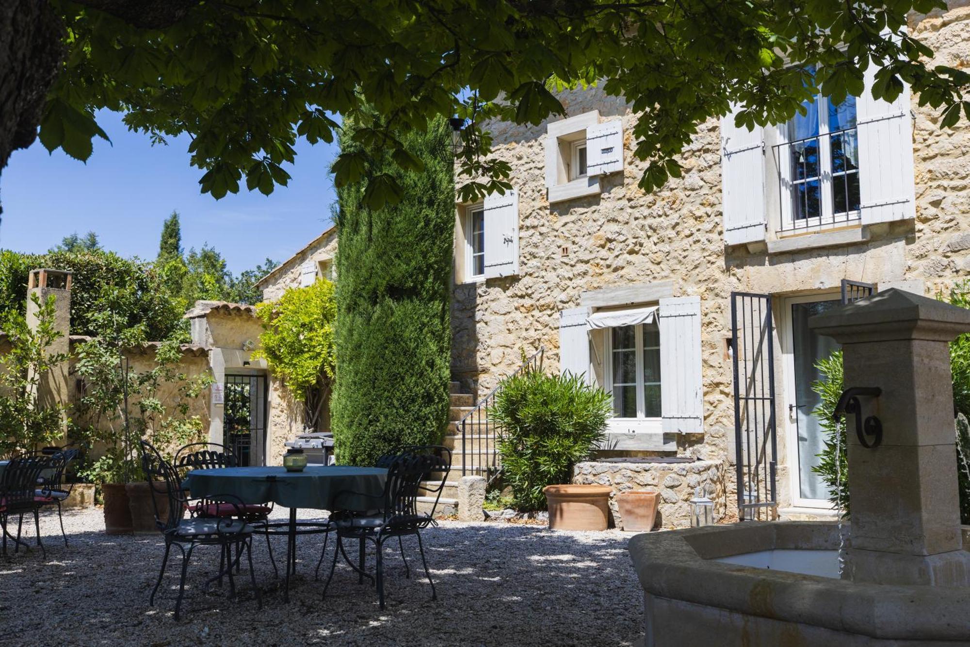 Chambre D'Hotes - B&B - Fleur De Coton Chez Manon En Luberon Lagnes Bagian luar foto